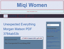 Tablet Screenshot of miqi.us